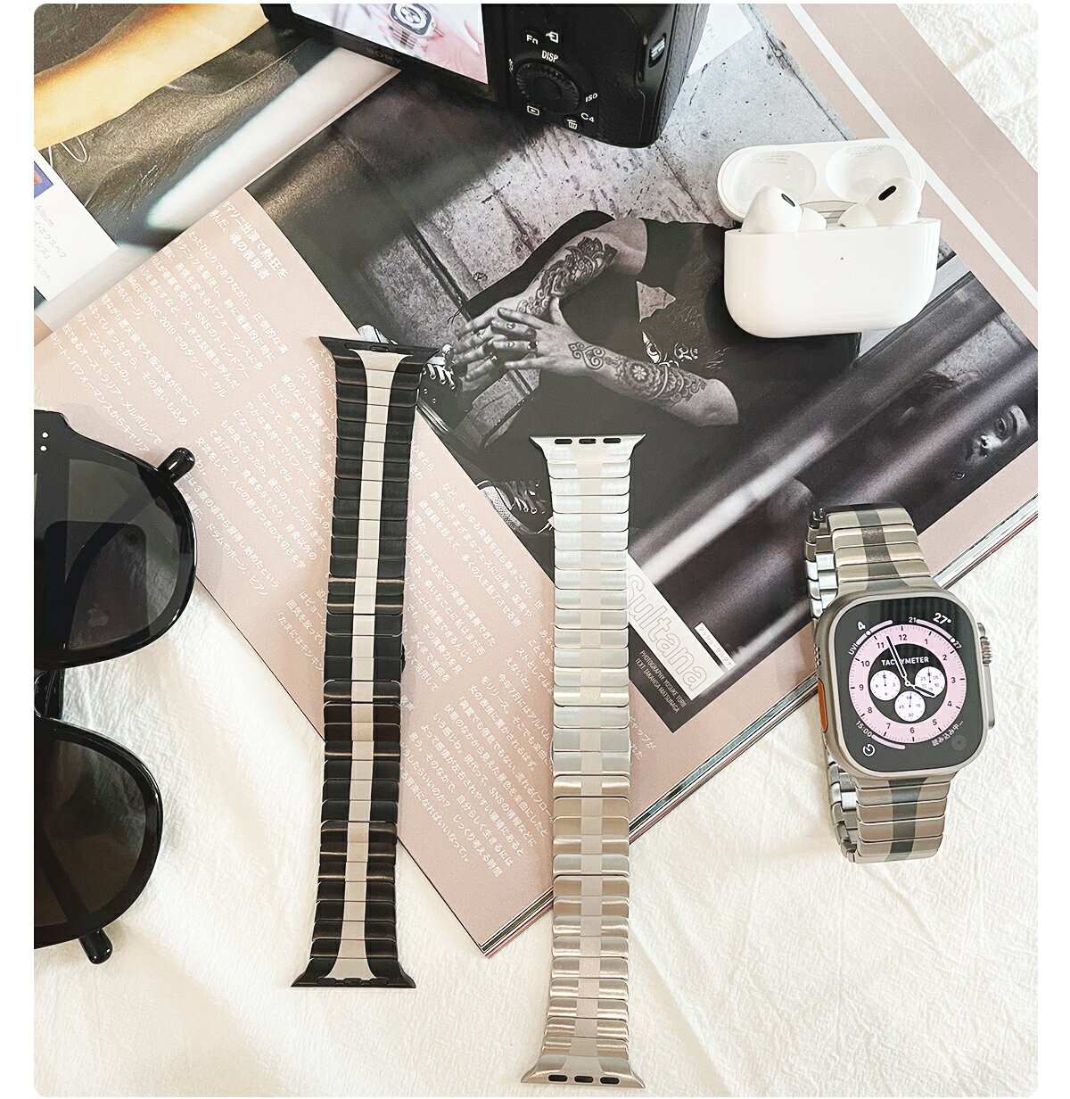 アップルウォッチ バンド ステンレス ループ apple watch ベルト applewatch Ultra 8 7 6 se 5 4 3 2 1 おしゃれ ビジネス 母の日 プレゼント レディース メンズ 女性 男性 38mm 40mm 41mm 42mm 44mm 45mm 49mm ブランド メッシュ