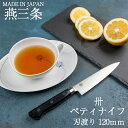 ペティナイフ 燕三条 包丁 刃渡り 12cm 家庭用 キッチンナイフ 高品質 日本製 国産 新潟 ギフト 贈り物 新生活 一人暮らし 母の日 父の日 キッチン用...