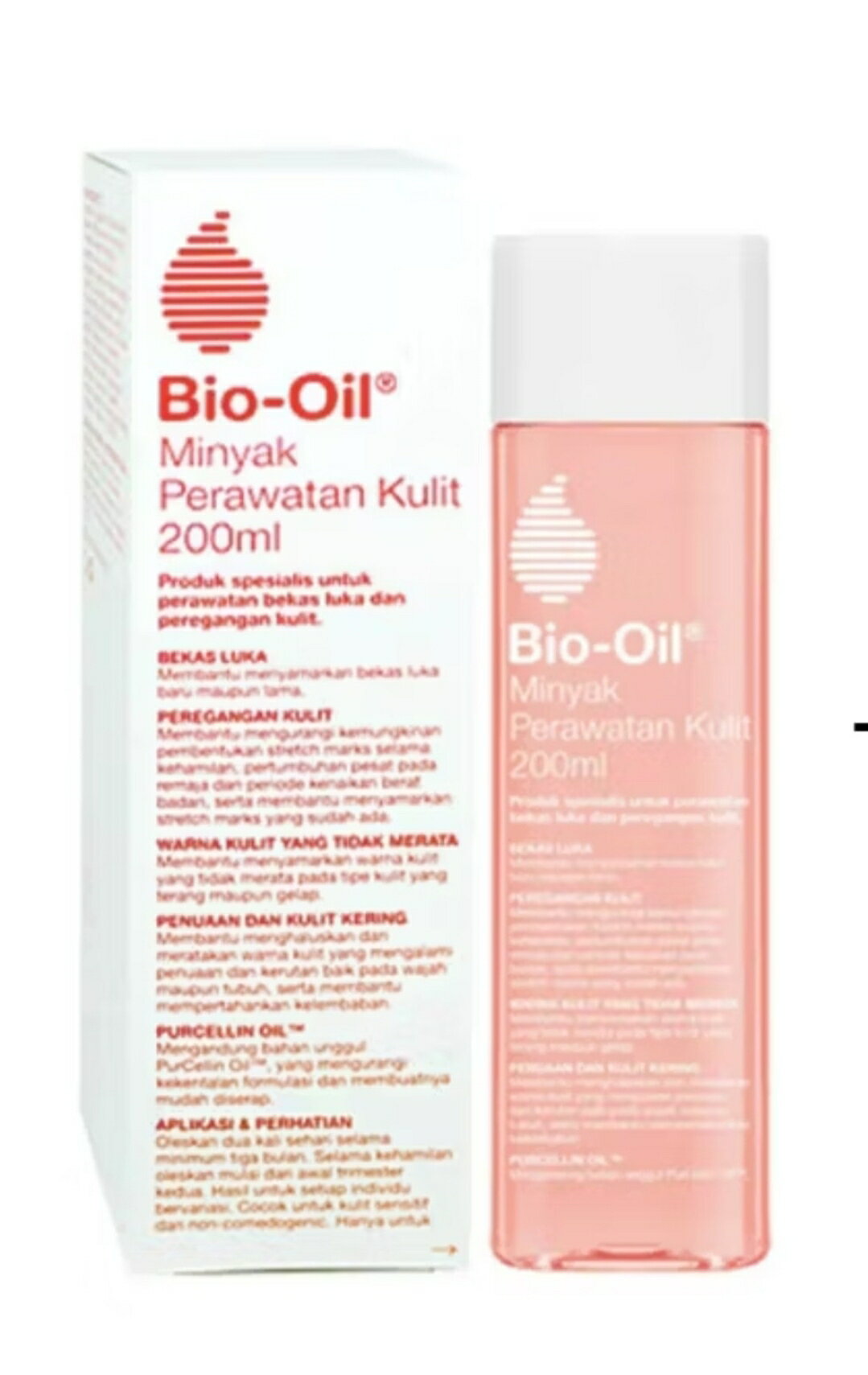 「 サンキュー クーポン 5% OFF !」 Bio-Oil バイオオイル 200ml 美容オイル 美容液 顔 ボディオイル マッサージオイル 無添加 スキンケア オイル バイオイル 2