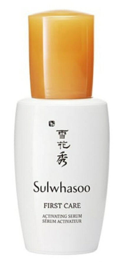 Sulwhasoo 雪花秀（ ソルファス ） ファーストケア アクティベイティング セラム 30ml 潤燥 エッセンス 導入 美容液 トーンアップ ハリ ツヤ 透明肌 全肌質 韓方 韓国コスメ トラベル スタート お試し コリアン コリアンコスメ アジアンコスメ コスメ