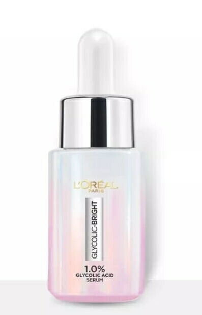 ロレアルパリ（Loreal Paris） GLYCOLIC-BRIGHT INSTANT GLOWING SERUM 15ml 潤燥 エッセンス 導入 美容液 トーンアップ ハリ ツヤ 透明肌 全肌質 トラベル スタート お試し アジアンコスメ コスメ 化粧品 スキンケア スキンクリームのサムネイル