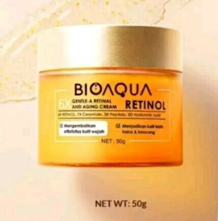 `m[ BIOAQUA 6X GENTLE-A RETINAL ANTI AGING CREAM 50g  GbZX  et g[Abv n c  S gx X^[g  AWARX RX ϕi XLPA XLN[