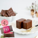 プチギフト お礼 チョコレート / 岐阜 和しょこら 4ケ / 良平堂 メール便 個包装