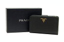 プラダ（PRADA）サフィアーノ 二つ折り財布1ML225【中古】程度S【smtb-m】