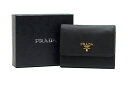 プラダ（PRADA）サフィアーノ 二つ折り財布1MH840【中古】程度S【smtb-m】