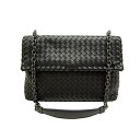 ボッテガヴェネタ（BOTTEGA VENETA）イントレチャートオリンピア ショルダーバッグ386499【中古】程度SA【smtb-m】