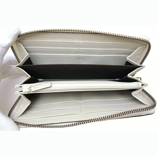 グッチ（GUCCI）ラウンドファスナー長財布496317GUCCIプリント【中古】程度S【smtb-m】