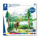 【メール便可】 ステッドラー ”Design Journey” シリーズ 146 油性色鉛筆 色鉛筆24色セット 【油性色鉛筆】【マット塗装】【缶ケース入り】【...