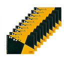 【メール便 不可】マルマン スケッチブック 図案シリーズ B6サイズ 24枚 画用紙 並口(中性紙)(S160) 10冊セット【スケッチブック】【スケッチ帳】【...