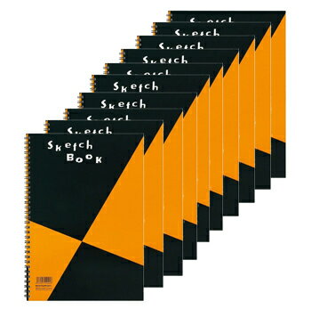 マルマン スケッチブック 図案シリーズ B4サイズ 24枚 画用紙 並口(中性紙)(S120) 10冊セット【スケッチブック】【スケッチ帳】【スケブ】【らくがき...