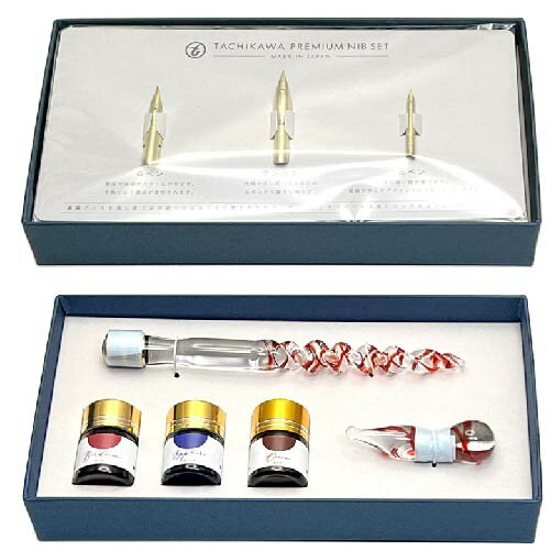 タチカワ【メール便不可】タチカワプレミアムセットシェルフィッシュルビーレッド PSSH01R【ガラスペン..