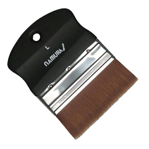 名村大成堂 ナムラ フラップ　刷毛　L　（100×40mm） 【ナイロン刷毛】