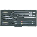 【ドラパス独式製図器セット】独式8本組2 16品 製図器セット