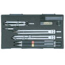 【ドラパス独式製図器セット】独式6本組 14品 製図器セット
