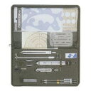 【便利な製図器セット】オール・イン・ワン製図器9本組21品