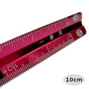 【メール便可】 ナノ三角スケール 10cm 製図・一般事務用(NS10-1) 【バーナード】【アルミ製超高精度三角スケール】【ナノサンスケ】【アルミ定規】【ナノ...