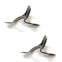 2個 ガイド フジ P-KWSG-10 ダブルフット PE糸がらみ軽減 ロッドビルディング SICステン 雷魚 バス