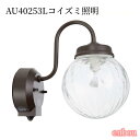 コイズミ照明 LED防雨型ブラケットタイマー付ON-OFFタイプ(白熱球60W相当)電球色 AU40253L 送料無料