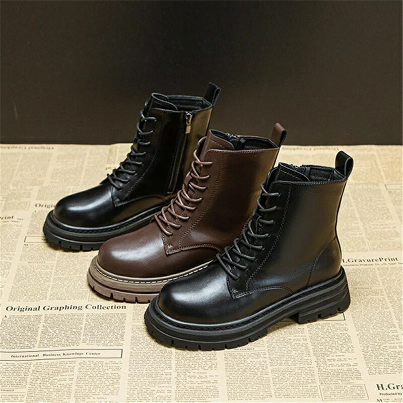 厚底 ブーツ レディース ワークブーツ 裏起毛 ワーク 厚底ショ 4.5cm ショートブーツ 歩きやすい きれいめ 細身 美脚 おしゃれ 厚底ブー