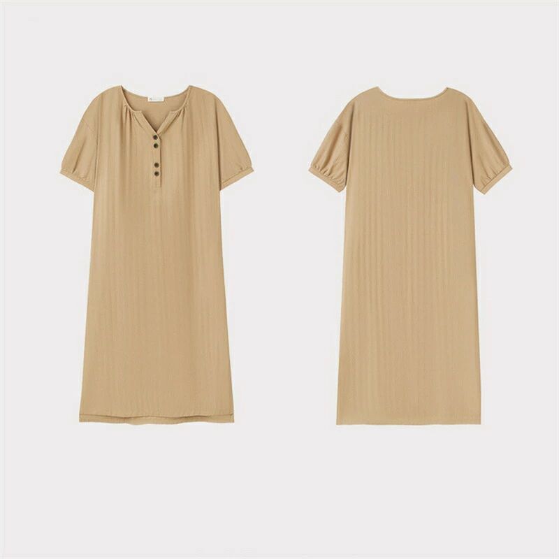 ペア パジャマ 半袖 夏 綿100% 男女2着 セット カジュアル セットアップ カップル 薄手 ワンピース ル..