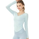 ランニングウェア レディース セット トップス ウエスト 着痩せ 秋冬 薄手 長袖トップス 2点セット 上下 ウェア おしゃれ 可愛い トレー