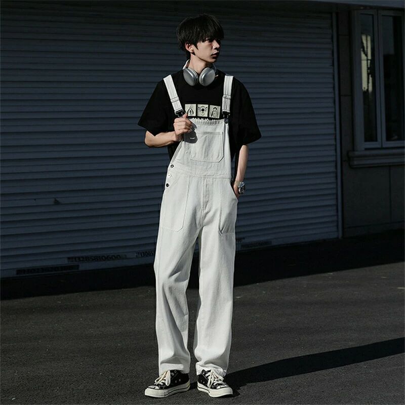 オーバーオール メンズ サロペット ワイド レトロ アメカジ ヘビーウエイト オーバーサイズ 秋 パンツ つなぎ 秋冬 作業着 オールインワ