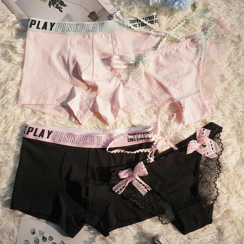 ペア 下着 カップル 男女2着セット 着心地良い セクシー レース sexy パンツ ブランド ハンガー レディース ペア下着 おもしろ ペアルッ