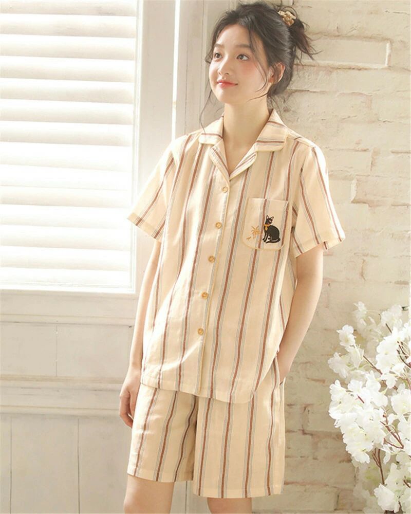 ペア パジャマ 半袖 夏 綿100% 男女2着 セット カジュアル セットアップ カップル シンプル 高級 ルームウェア 春夏 ペアパジャマ 結婚