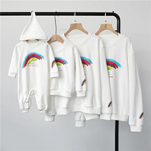 親子 ペアルック 赤ちゃん トレーナー 親子 トップス ゆったり ママ 親子 ペアルック 女の子 秋 ペアルック 親子 ブランド 長袖 パパ 親