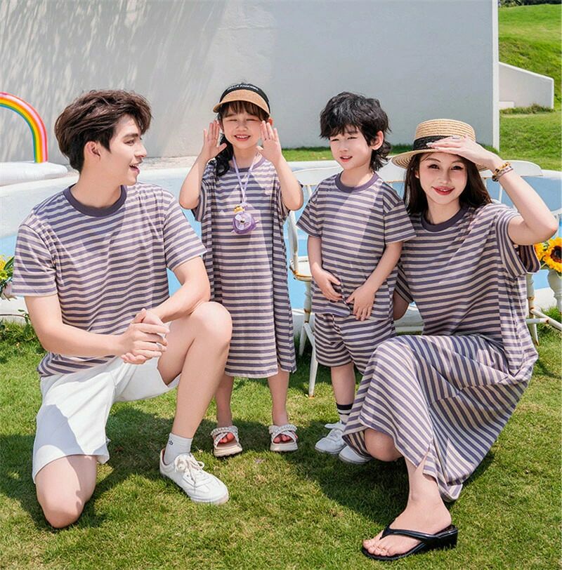 親子 ペアルック tシャツ 夏 ワンピース シンプル ペア 夏服 親子コーデ 赤ちゃん 親子ペアルック ペアtシャツ 半袖 コーデ 家族 お揃