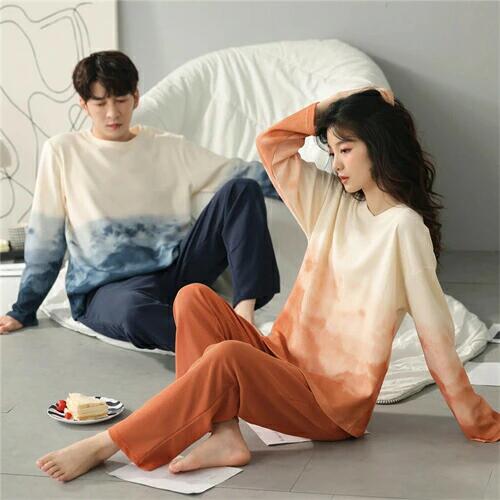 ペアパジャマ 冬 ペアパジャマ カップル ペア 春秋 パジャマ ペア 長袖 カップル ペア パジャマ 上下 ..