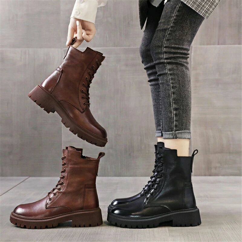 厚底 ブーツ レディース ワークブーツ 冬 秋冬 boot ワーク 4.5cm 身長アップ ショートブーツ 歩きやすい きれいめ 細身 美脚 おしゃれ