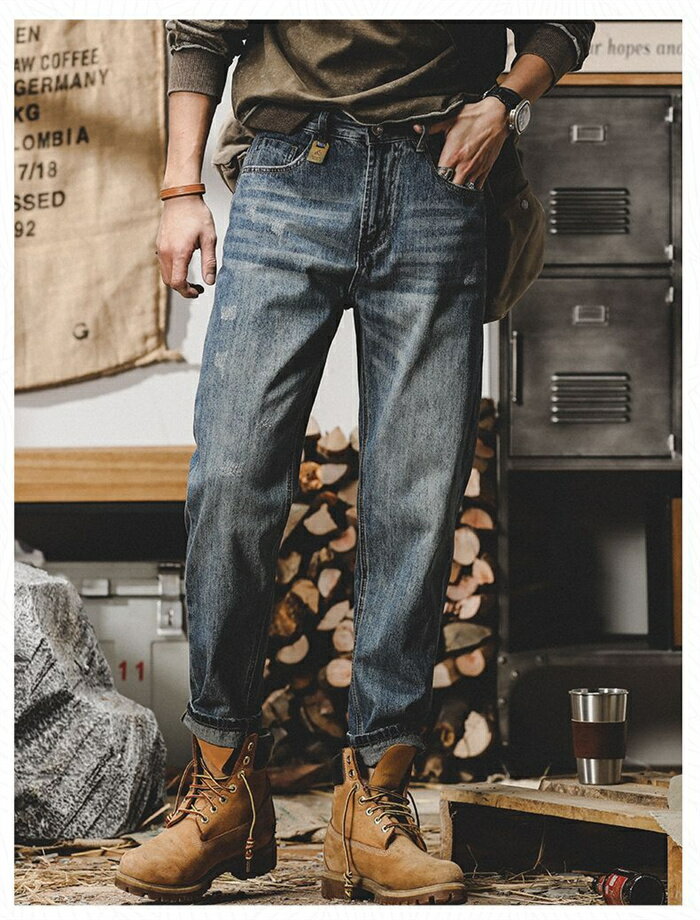 デニムパンツ メンズ デニム パンツ ズボン メンズ 大きいサイズ ジーンズ ジーパン チノパン デニム テーパードデニムパンツ 美脚 脚長 細身 秋 秋服 秋物 秋冬 アンクルパンツ スリム おしゃれ 送料無料