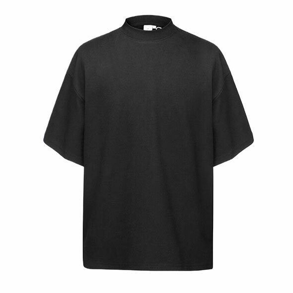 楽天市場】モックネック ゴルフ 半袖（カラーブラック）（シャツ