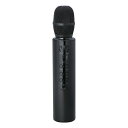 拡声器付マイク 1個入 / 拡声器 カラオケ デュエット 再生 スピーカー マイク Bluetooth エコー 曲が流せる イベント 文化祭 運動会 体育大会 ...