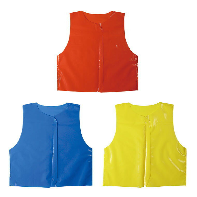 ビニール製 衣装ベース J ベスト 10枚入 黄 青 赤 / 仮装 文化祭 演劇 衣装 学芸会 イベント こども 子ども アーテック artec 【宅配便】