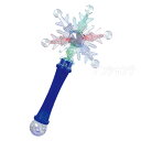 フラッシュスノーステッキ 1個入 / 光る 冬 雪の結晶 クリスマス おもちゃ キッズ 子供 遊び 幼稚園 保育園 男の子 女の子 こども会 子ども会 子供会 ...