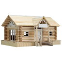 ウッドモデルシリーズ ログハウス 1個入 / ログハウス キット 工作 木製玩具 おもちゃ 玩具 知育玩具 組立 子ども 子供 幼児 景品 室内遊び プレゼント...
