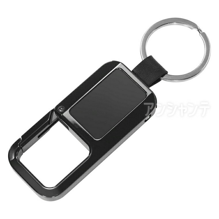 カラナビ型サーチタグ 1個入 / サーチタグ 紛失防止タグ スマートトラッカー カラビナ型 電池式 iPhone用 探すアプリ対応 紛失防止 盗難対策 置き忘れ防止 追跡 迷子防止 見守り 位置情報 ミニサイズ 超小型 置き忘れ防止 通知機能 株式会社ハック 【宅配便】