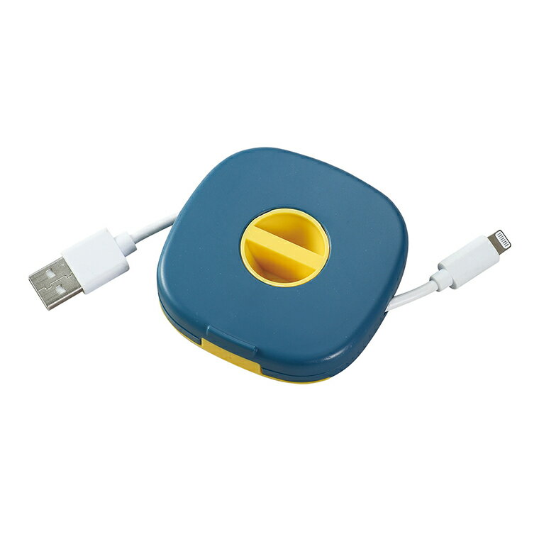 ケーブル巻き取りリール 1個入 / ケーブル 整理 整頓 収納 配線 コード 結束 コードまとめ ケーブル留..