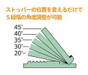 ストレッチボード 1個入 / 健康器具 ダイエット リハビリ リハビリ用具 ストレッチ フィットネス機器 ふくらはぎ 5段階調節 膝 足首 アキレス腱 在宅ワーク 柔軟 筋肉痛 筋疲労 折り畳み コンパクト 血行促進 フィットネス 介護用品 アーテック artec【宅配便】 3