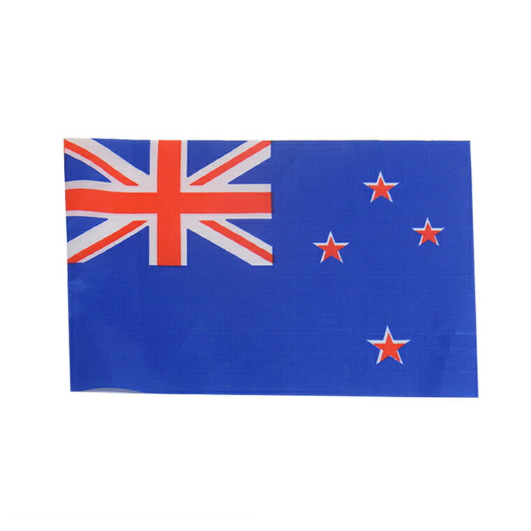 世界の国旗（約21×14cm）ナ行国 ：ニュージーランド / 手旗 小さめ ミニ国旗 手持ち フラッ ...