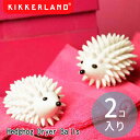 Kikkerland キッカーランド ヘッジホッグドライヤーボールズ 2個 2436 1セット入 / ドライヤーボール 乾燥機 乾燥 洗濯 エコ スチームボール 柔軟剤 不要 節約 可愛い 白 ハリネズミ 時短 節約 便利グッズ おもしろ雑貨 面白グッズ Hedgehog Dryer Balls【宅配便】