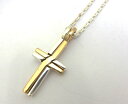 在庫限り!コンビ クロスペンダント シルバー ゴールド / シルバー925 十字架 ゴシック ネックレス アクセサリー アクセ ゴス 【ゆうパケット対応】