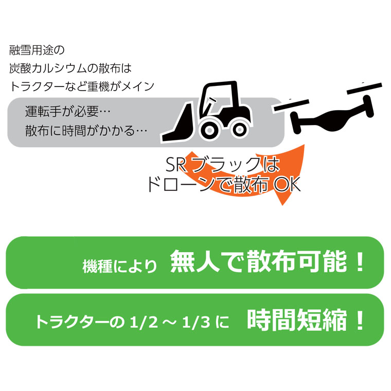 【呉竹】 液体融雪剤 SRブラック 18L 1ケース / 錆びない 凍結防止 無塩 無塩タイ...