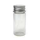 51×22mm 1個入 ガラス小瓶 9 5ml / 蓋付 フタ付き キット ミニボトル bottle 硝子ビン ガラスビン 瓶 容器 素材入れ パーツ保管 ハン...