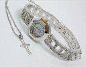 モーブッサン ダイヤモンド ネックレス (腕時計・アクセサリー 