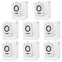 エコバックス 紙パック 交換用紙パック ECOVACS DEEBOT X1 OMNI ロボット掃除機用紙パック DEEBOT X1 OMNI/X1 PLUS/T10/T10 OMNI/T10 PLUS/T20 OMNI交換用エコダストボックス ECOVA(3)