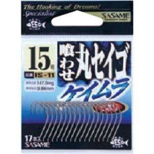 ささめ針(Sasame) IS-11 喰わせ丸セイゴ ケイムラ 釣り針 バラ ささめ針(Sasame) IS-11 喰わせ丸セイゴ ケイムラ 釣り針 バラ