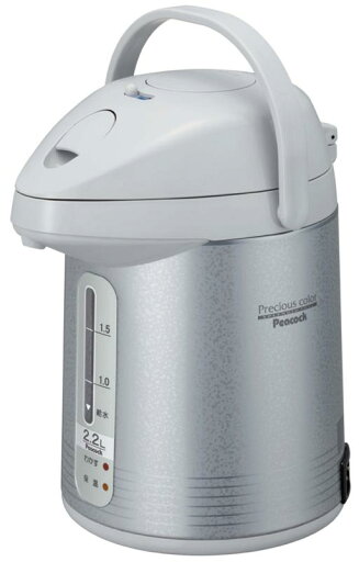 ピーコック 電気保温エアーポット(非沸とうタイプ) 2.2L サテングレー WXP-22(HS) ピーコック 電気保温エアーポット(非沸とうタイプ) 2.2L サテングレー WXP-22(HS)
